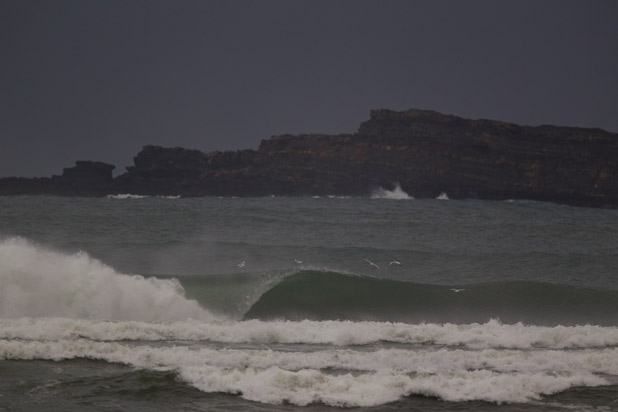 Muchas olas irán así de solitas. foto: Pacotwo
